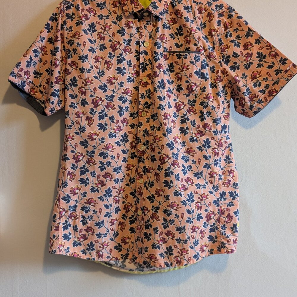 Floral Pink Button-Down by *Descendant of Thieves, Dres Ladro.